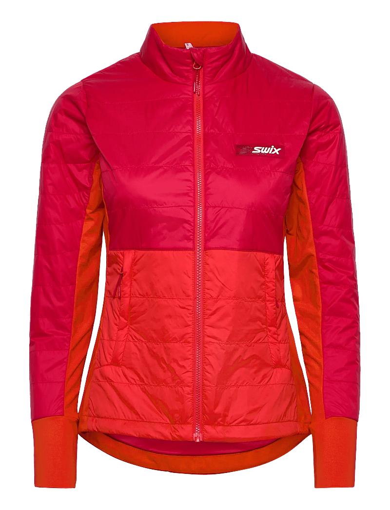 Swix - Surmount Primaloft Jacket W - sportsjakker - 99992-fiery red - 0