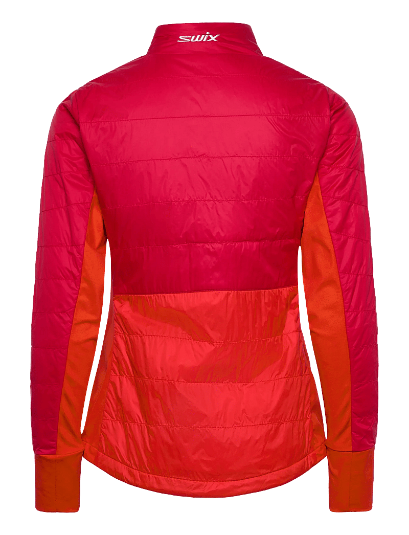 Swix - Surmount Primaloft Jacket W - sportsjakker - 99992-fiery red - 1