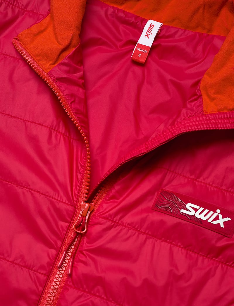 Swix - Surmount Primaloft Jacket W - sportsjakker - 99992-fiery red - 2