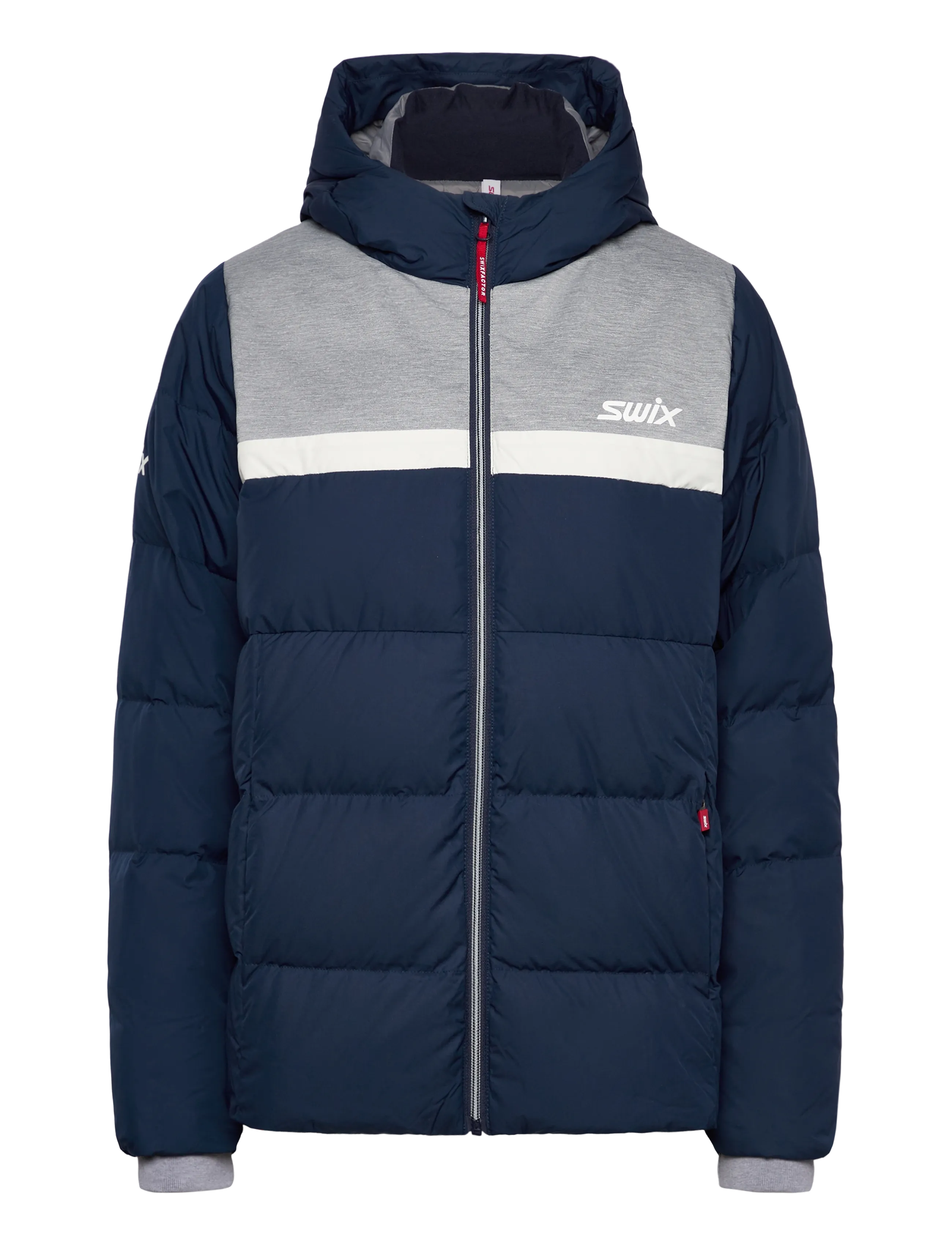 Swix Focus Down Jacket W, XL, Sport Jackets, Marineblau - Padded Frauen