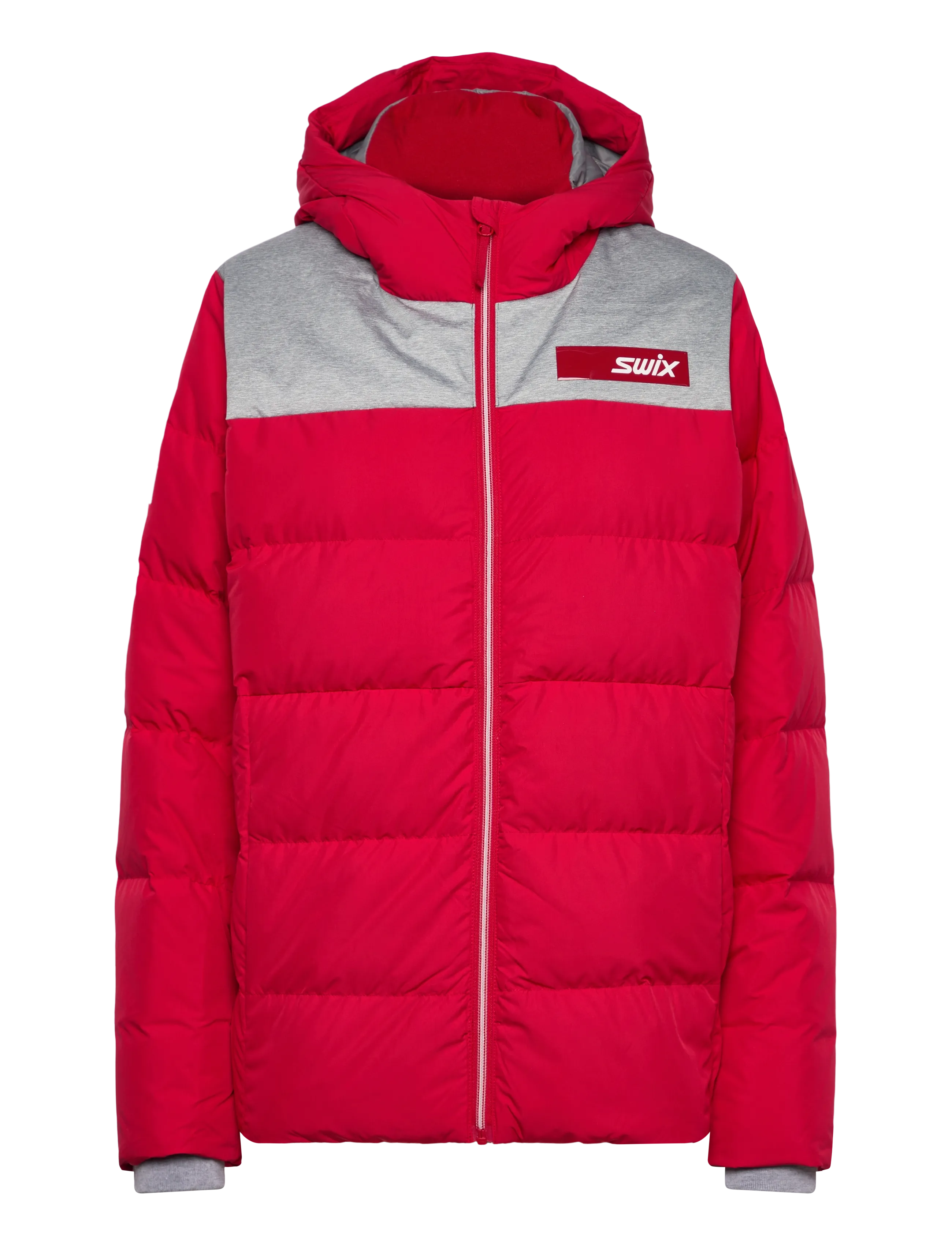 Swix Focus Down Jacket W, L, Sport Jackets, Rot - Padded Frauen