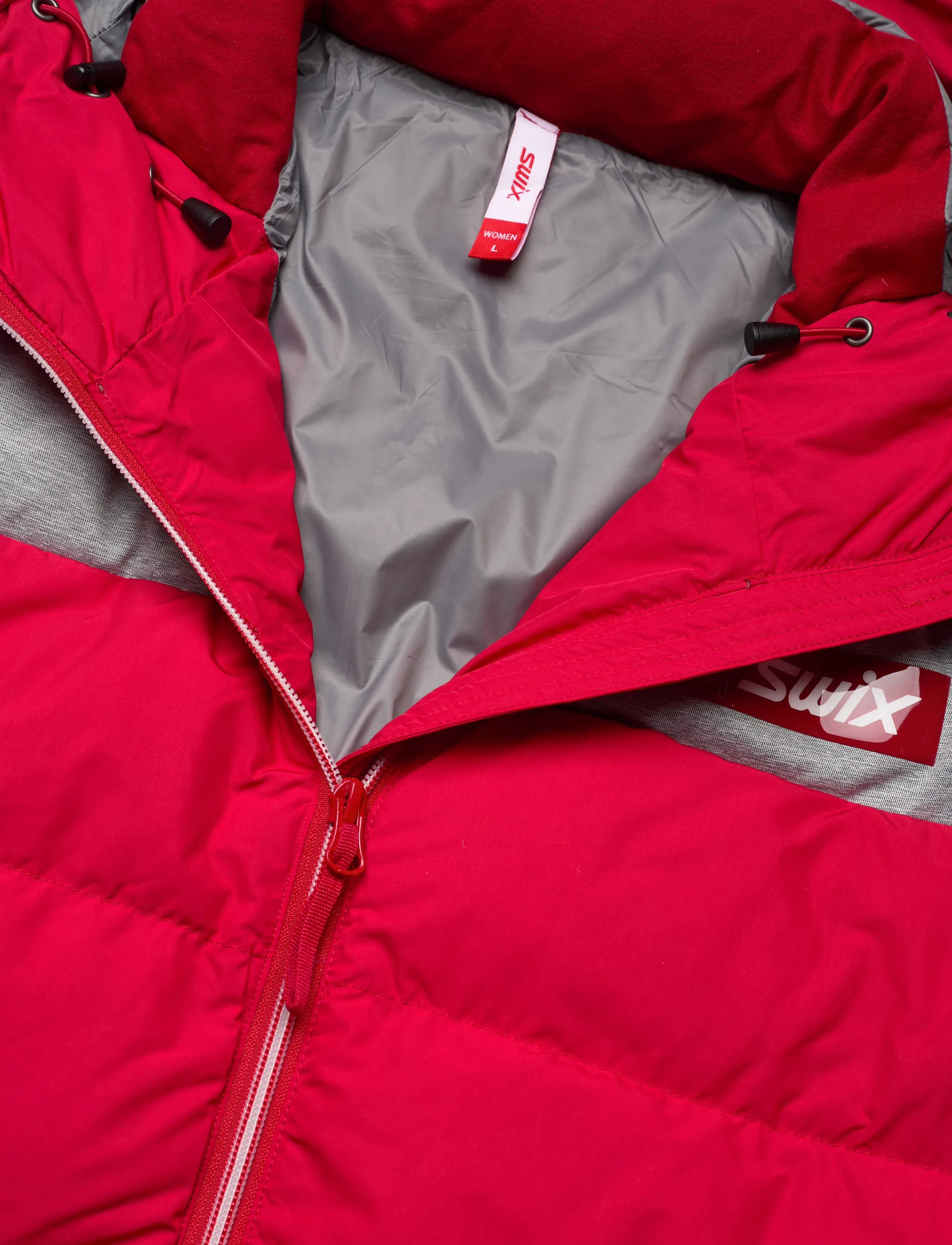 Swix - Focus Down Jacket W - overtøj - 99990-swix red - 2