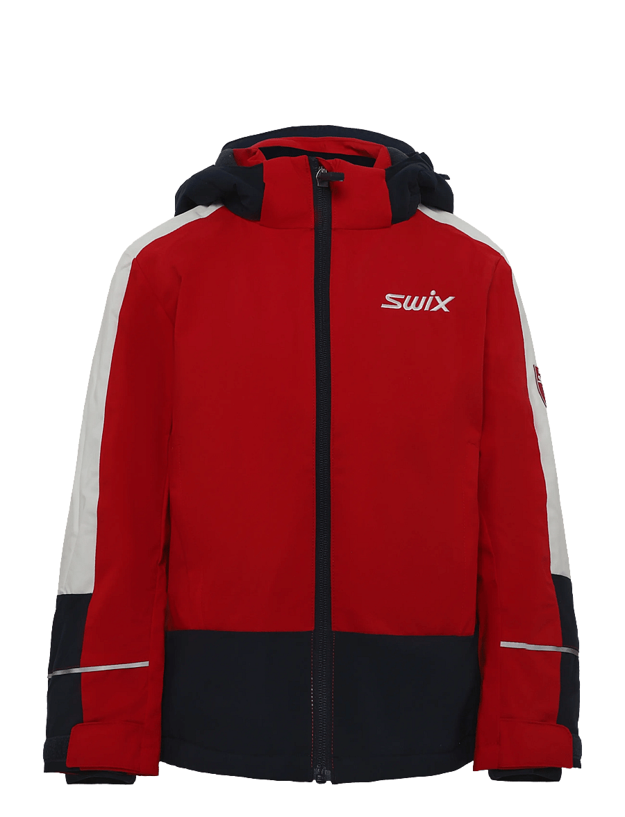 Swix - Blizzard Hood Jacket Jr - swix red - 0