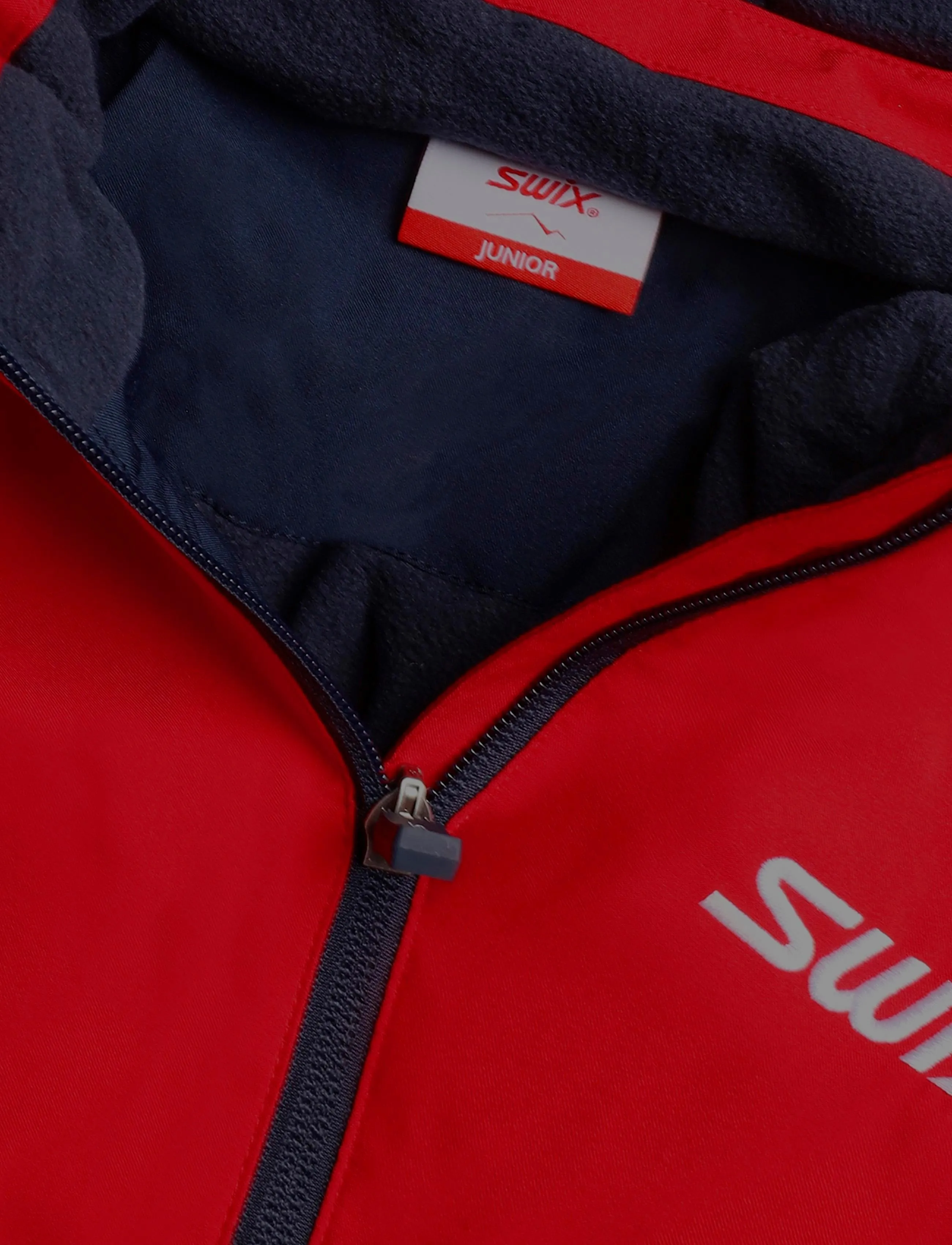 Swix - Blizzard Hood Jacket Jr - swix red - 2