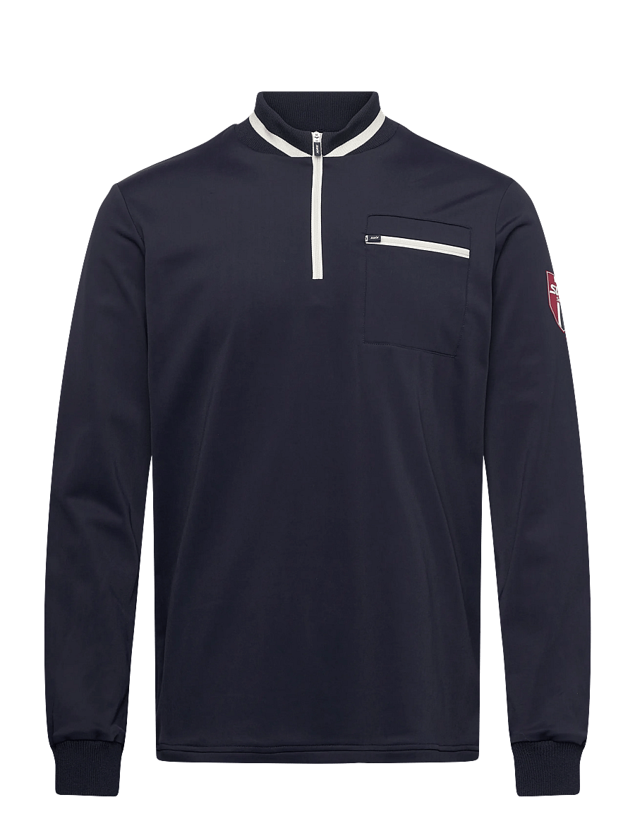 Swix - Blizzard Jumper M - fleecet ja välikerrokset - 75100-dark navy - 0