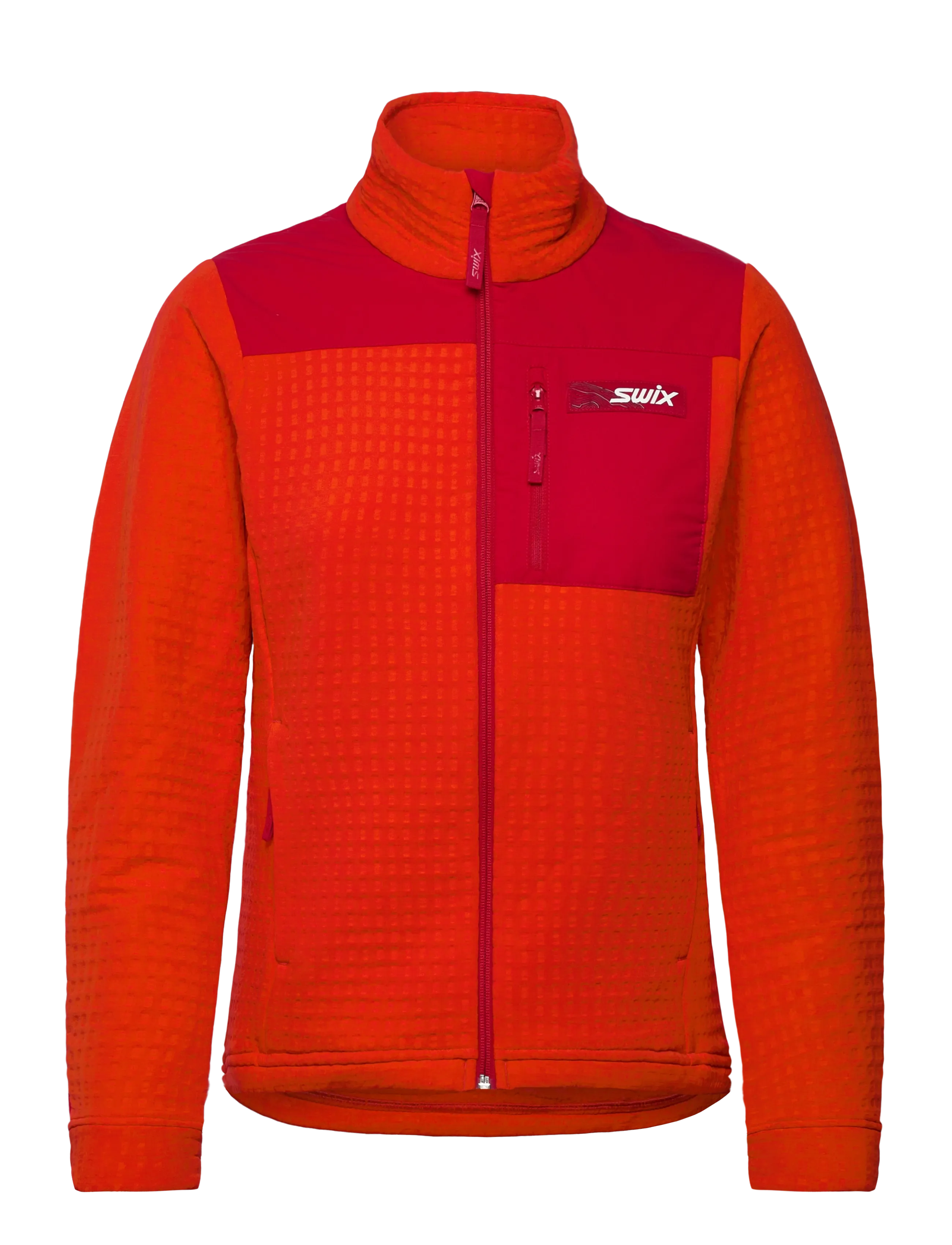 Swix Surmount Stormfleece Jacket W, Kvinder, Stormfleece Jakke, Rød, Str: M