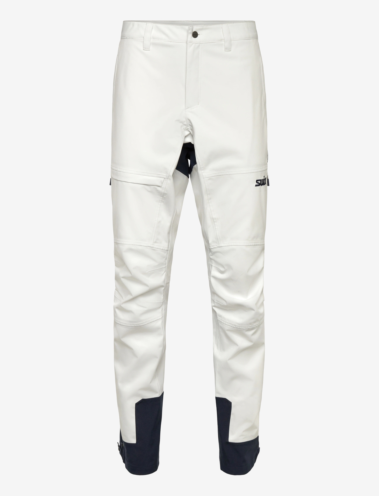 Swix Blizzard Pants M - Vabaõhupüksid - 00031-SNOW WHITE/ DARK NAVY / white