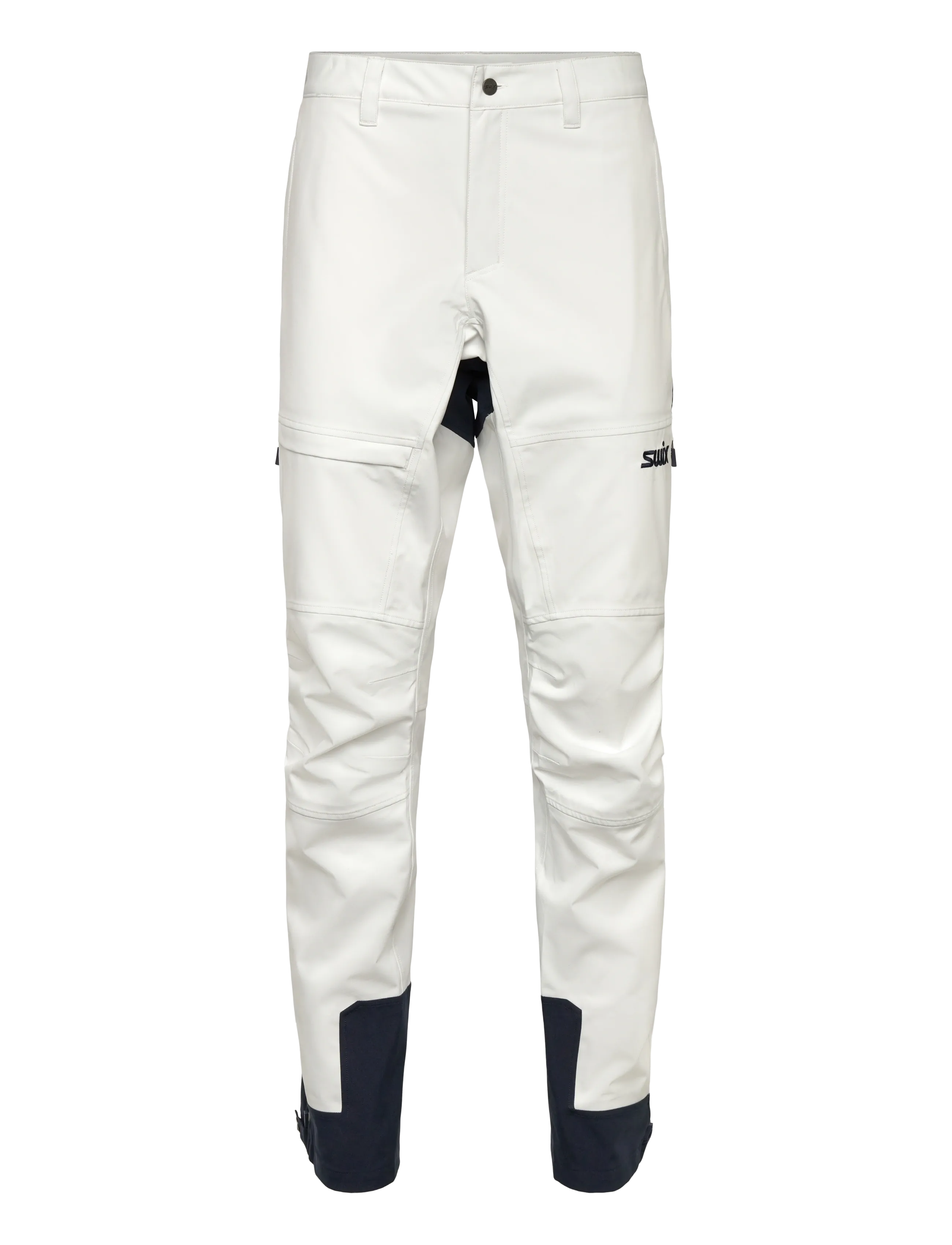 Swix Blizzard Pants M - Swix - 00031-SNOW WHITE/ DARK NAVY / white
