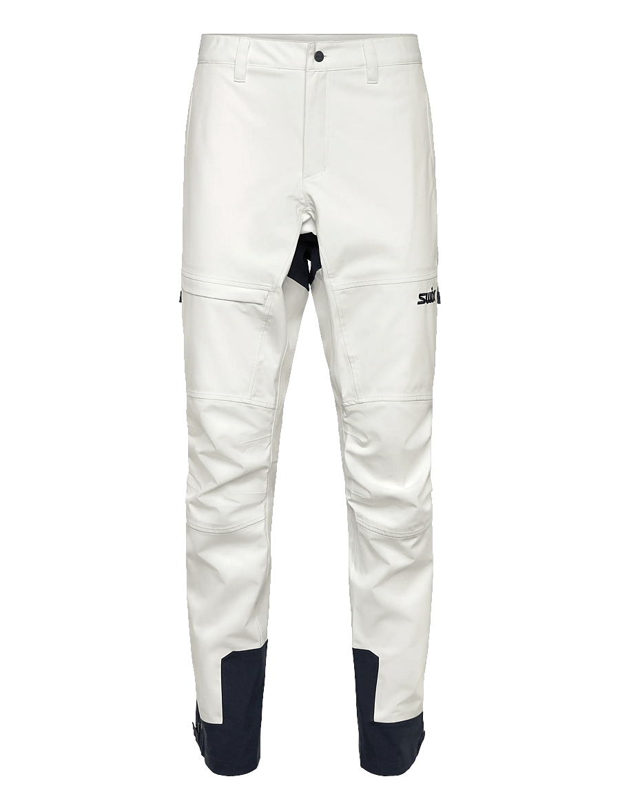 Swix - Blizzard Pants M - friluftsbyxor - 00031-snow white/ dark navy - 0