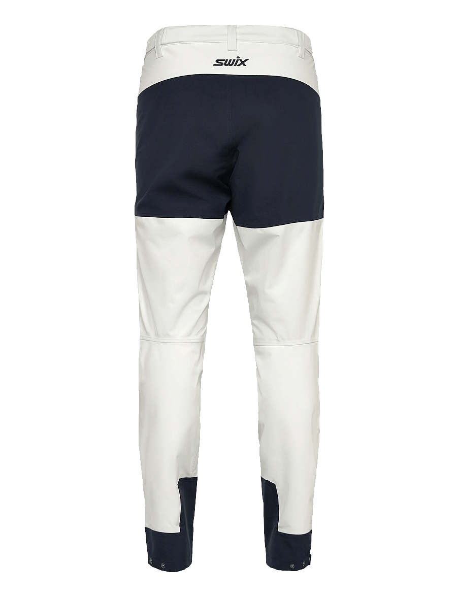 Swix - Blizzard Pants M - friluftsbyxor - 00031-snow white/ dark navy - 1