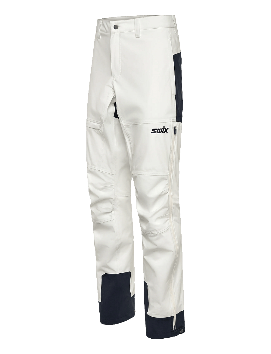 Swix - Blizzard Pants M - friluftsbyxor - 00031-snow white/ dark navy - 2