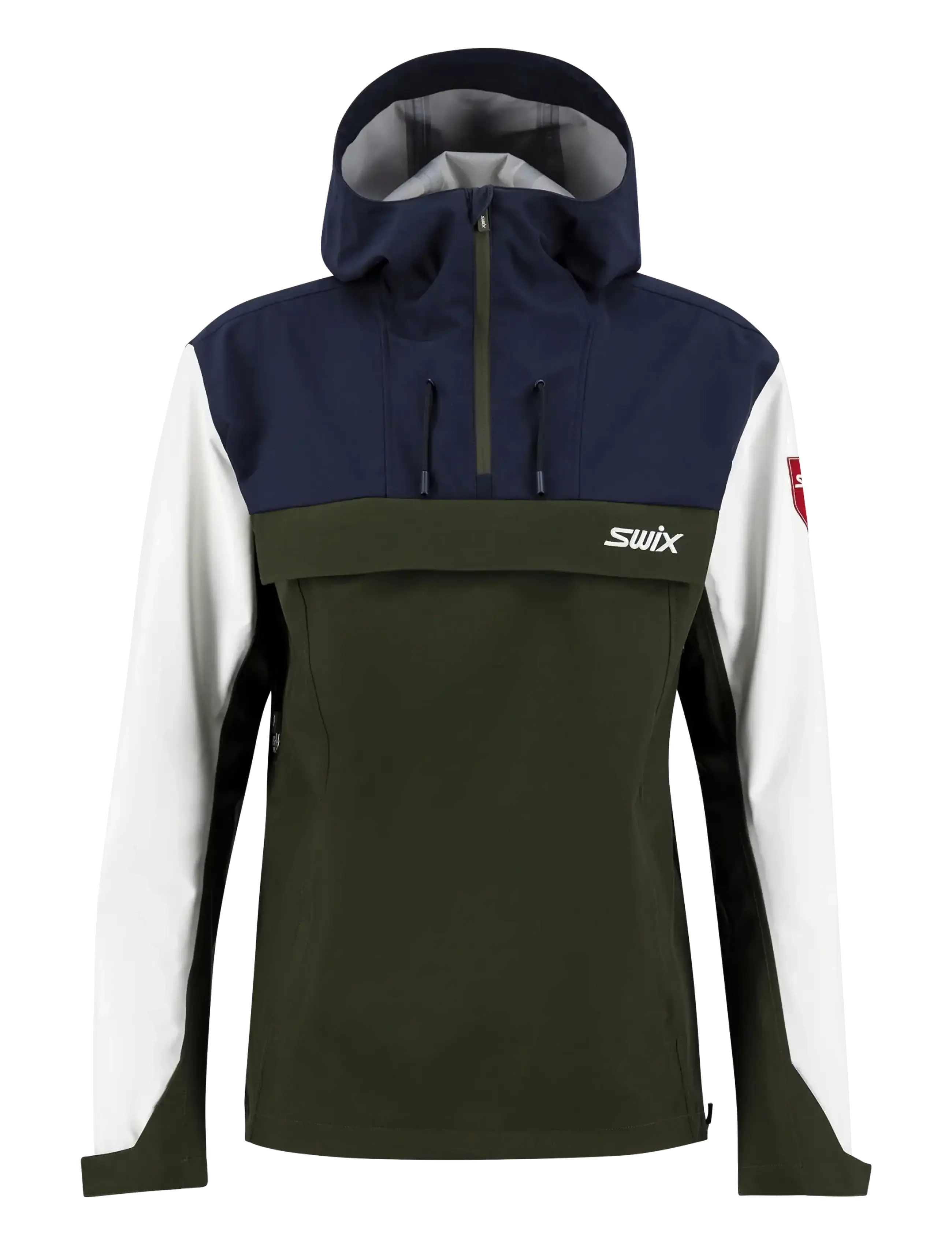 Swix Fjell Anorak M - Ski jackets - 48000-DARK OLIVE / multi