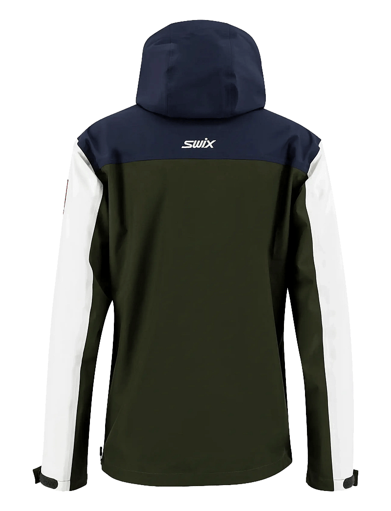 Swix - Fjell Anorak M - anoraks - 48000-dark olive - 1