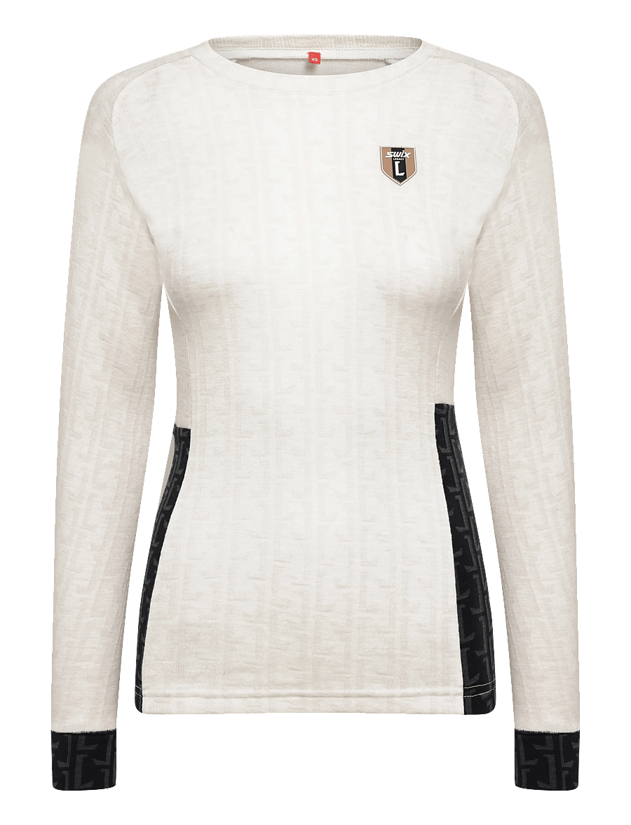 Swix - Legacy Merino Bodywear LS W - funktionsunterwäsche - oberteile - 00025-snow white - 0