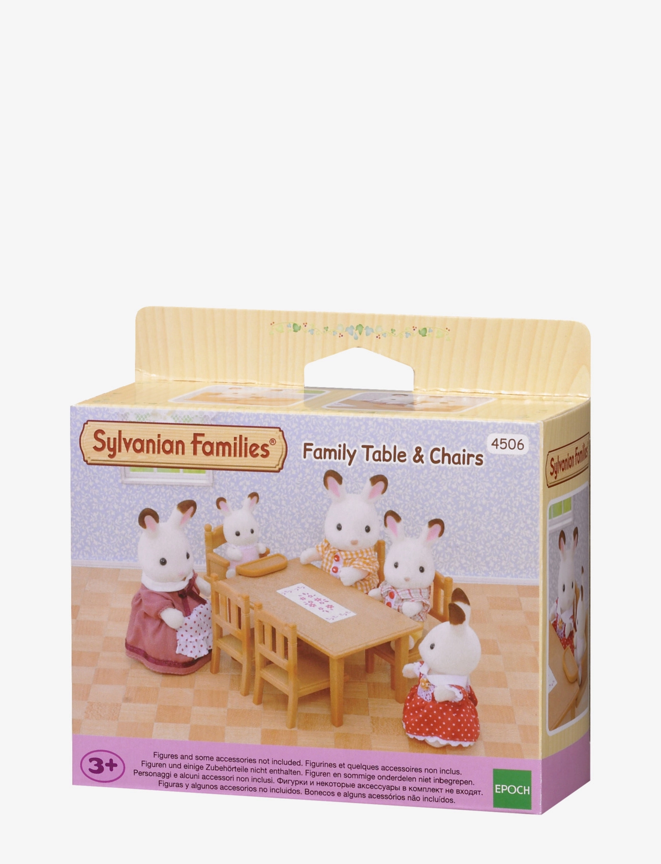 Sylvanian families Family Table & Chairs, Børn, Play Sæt, Multi/mønstret, Str: ONE SIZE