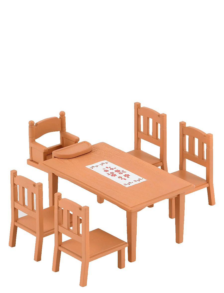 Sylvanian families - Family Table & Chairs - legesæt - multicolor - 2