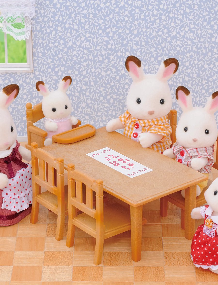 Sylvanian families - Family Table & Chairs - legesæt - multicolor - 0