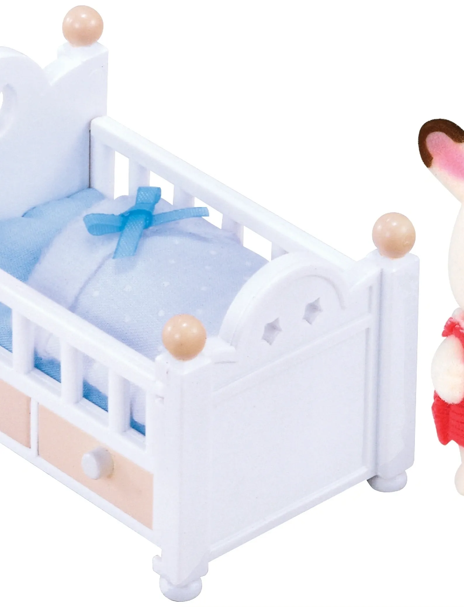 Sylvanian families Chocolate Rabbit Baby Set (Baby Bed), Børn, Play Sæt, Multi/mønstret, Str: ONE SIZE