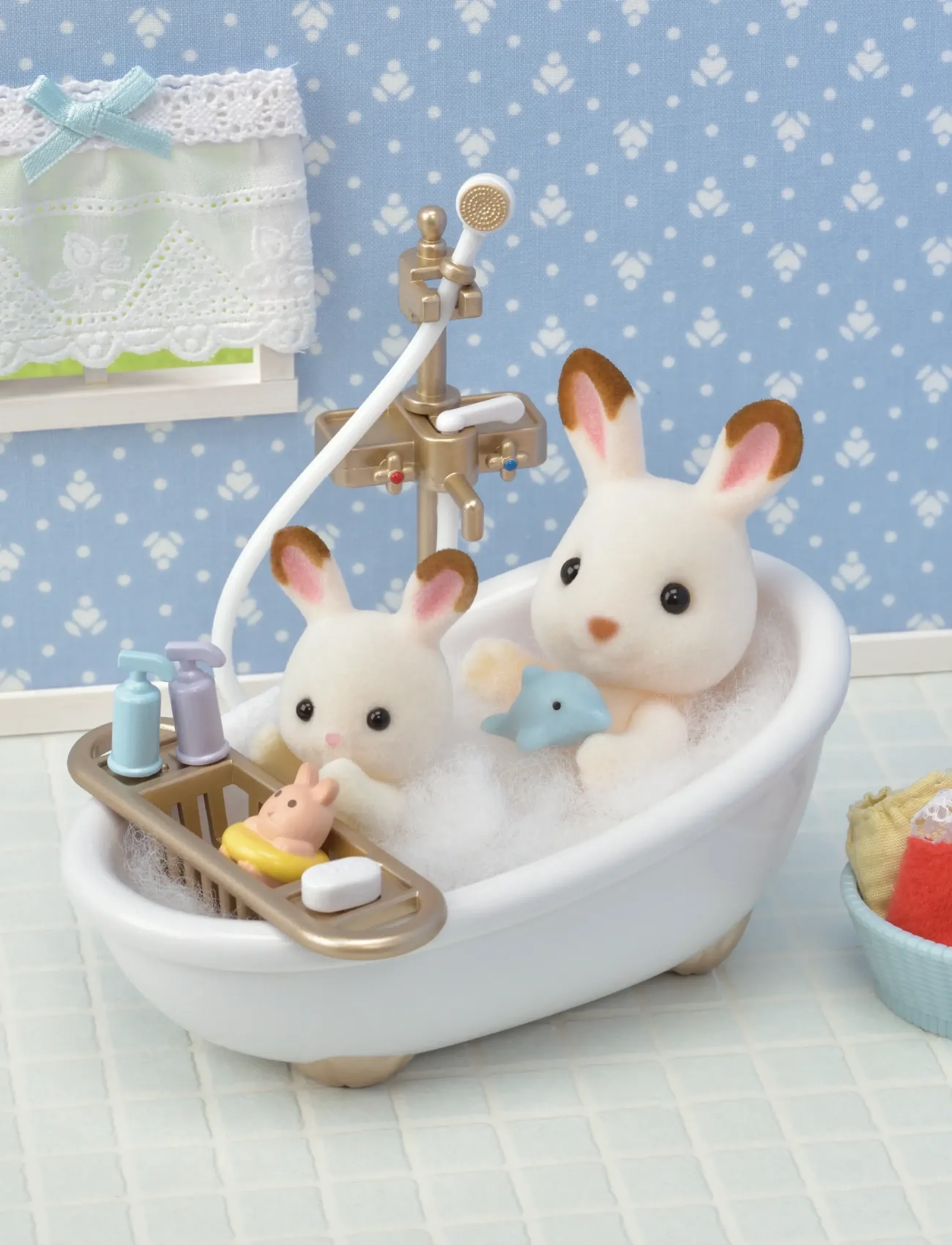 Sylvanian families - Country Bathroom Set - legetøjsfigurer & sæt - multicolor - 2