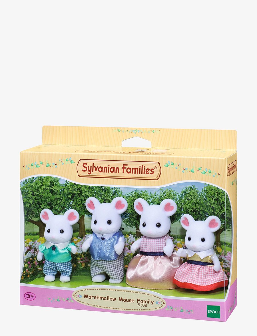 Sylvanian families - Marshmallow Mouse Family - leikfangasett - multicolor - 0