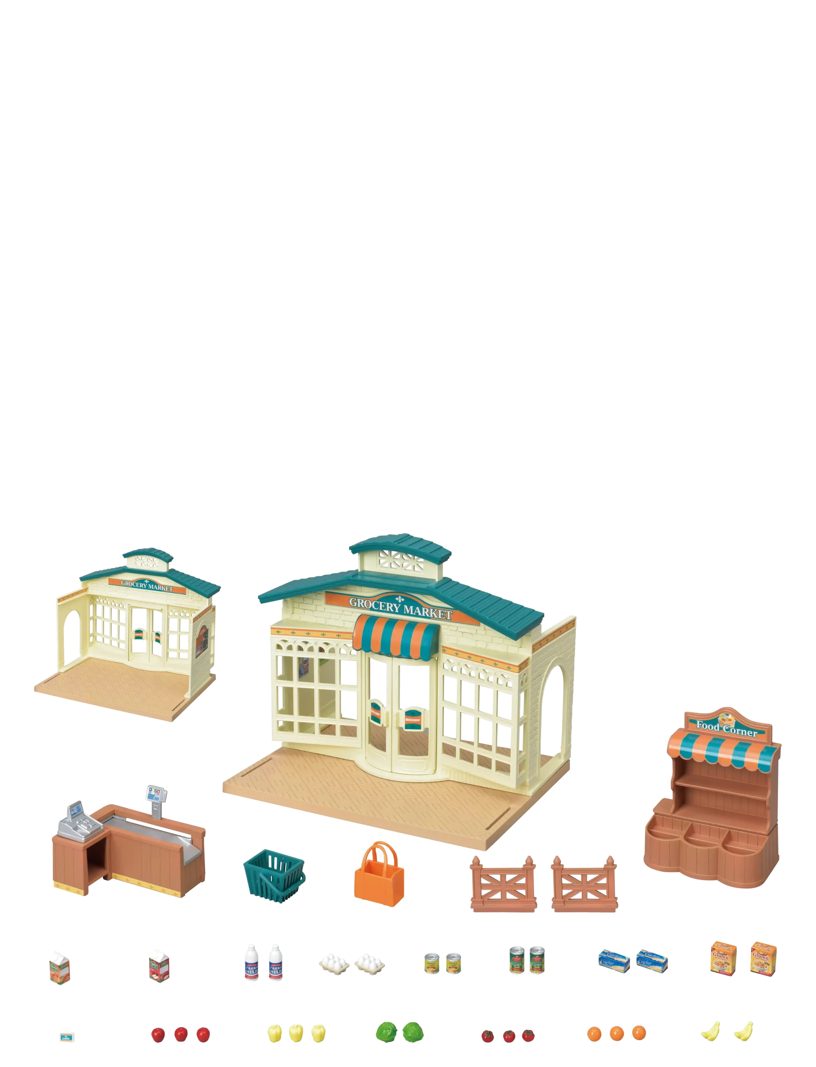 Sylvanian families - Grocery Market - legesæt - multicolor - 2