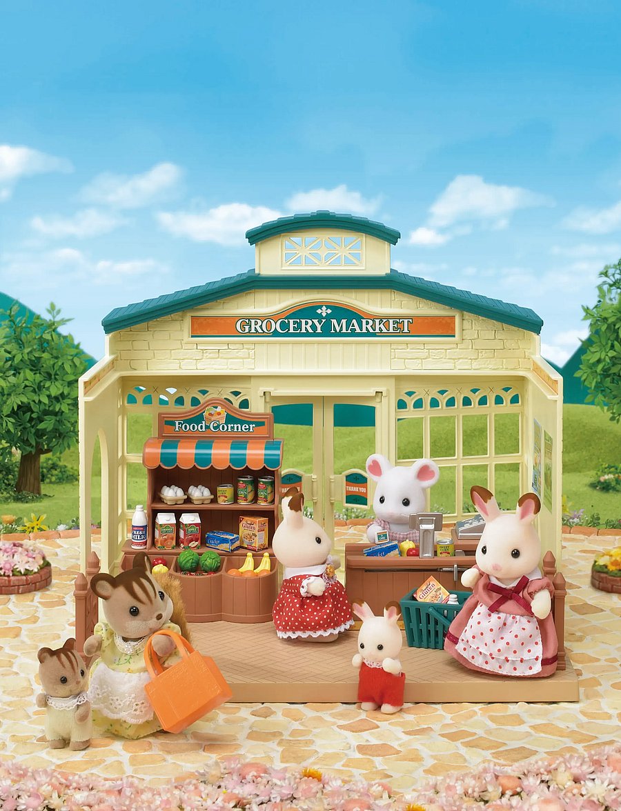 Sylvanian families - Grocery Market - legesæt - multicolor - 0