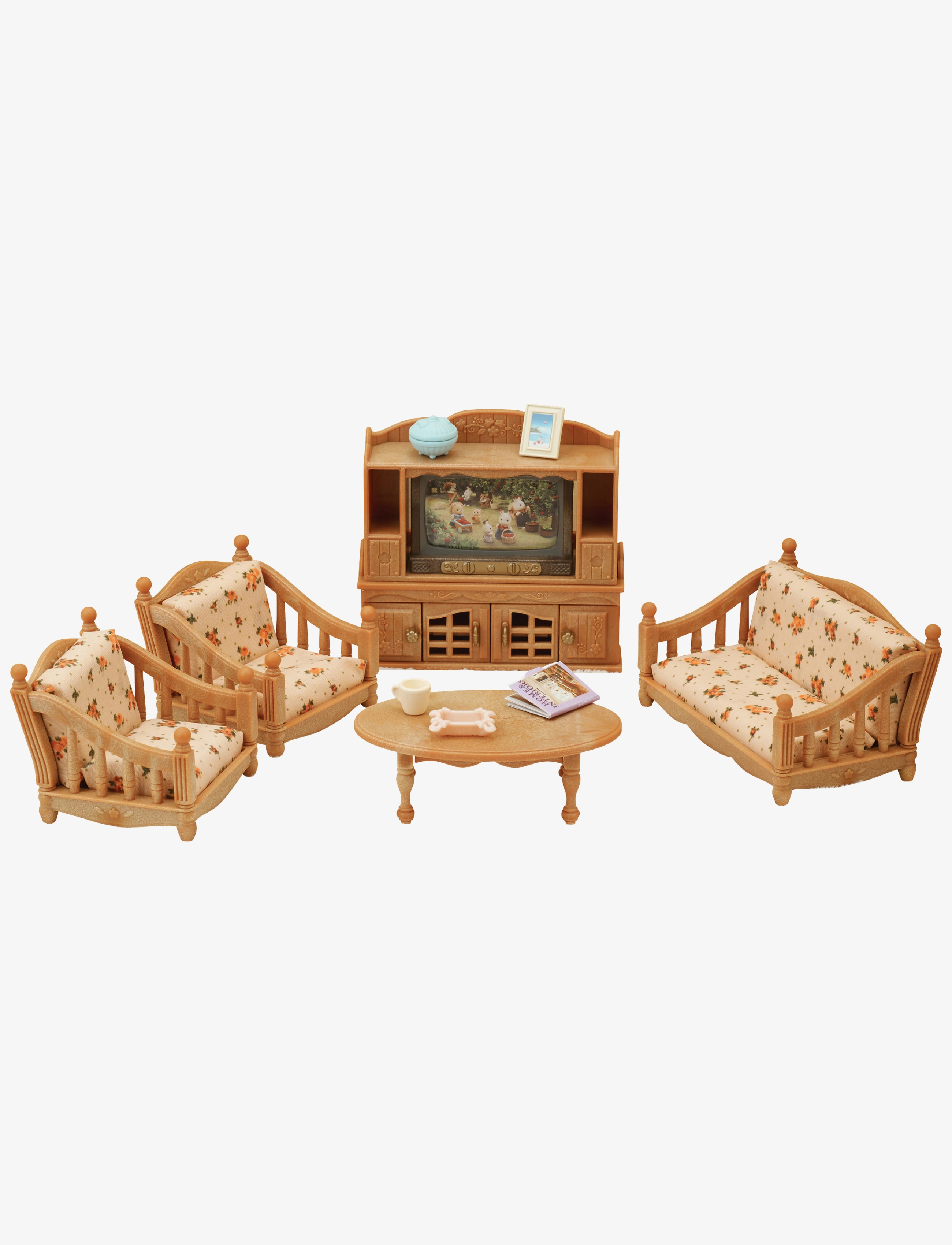 Sylvanian families Soffgrupp med TV set - 4 for 3 - MULTICOLOR / multi