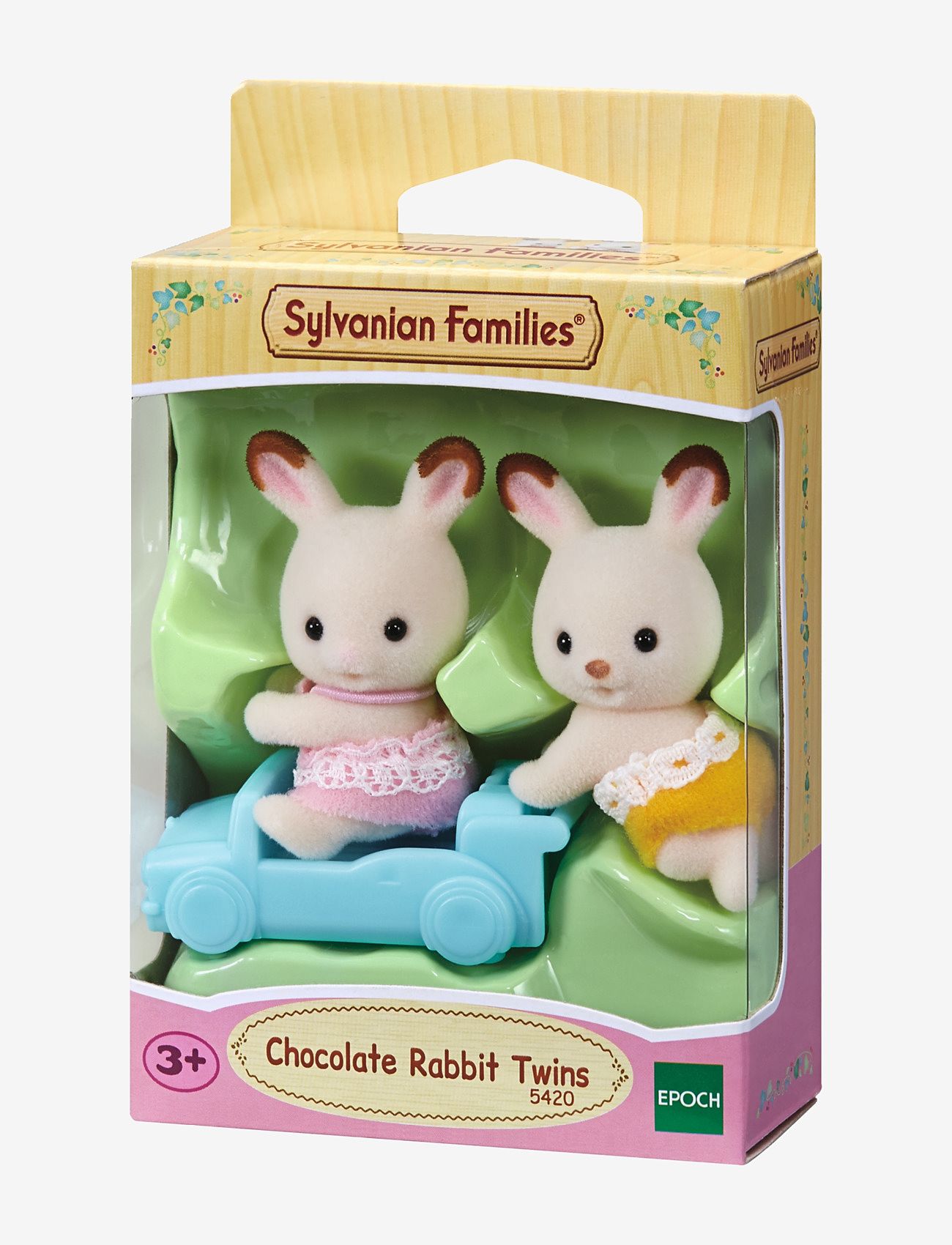 Sylvanian families - Chocolate Rabbit Twins (New) - play sets - multicolor - 1