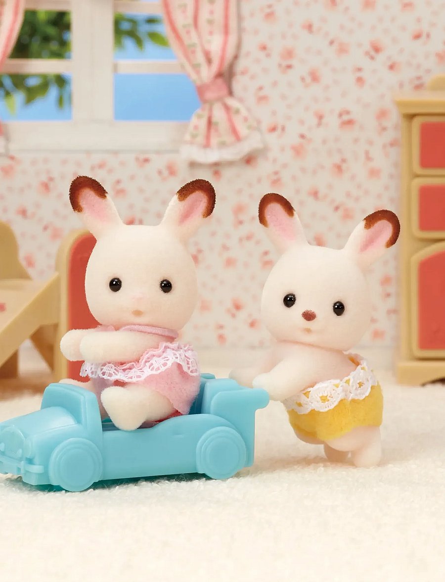 Sylvanian families - Chocolate Rabbit Twins (New) - leikfangasett - multicolor - 2