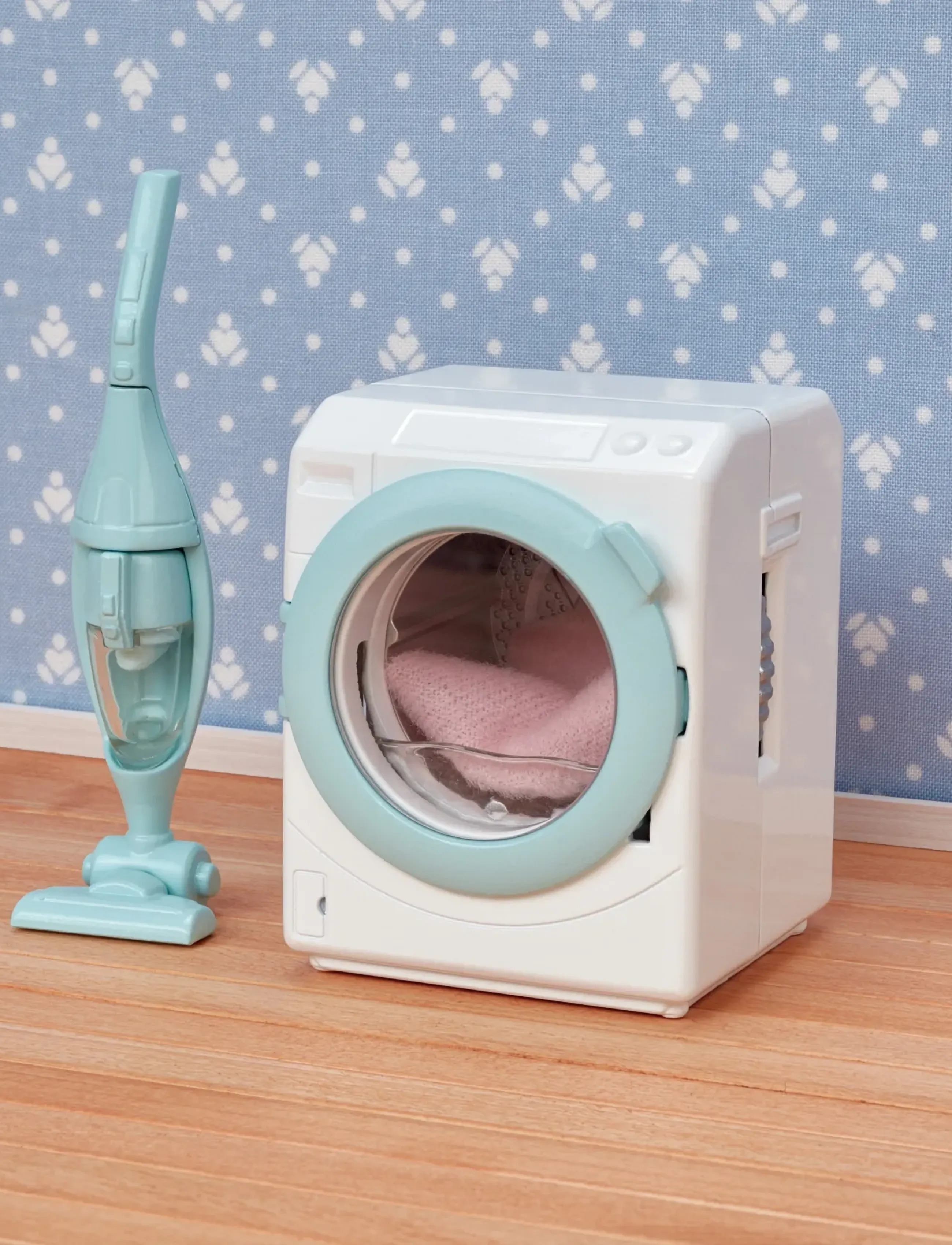 Sylvanian families Laundry & Vacuum Cleaner, One Size, Multi/patterned, Legesæt Og Actionfigurer > Legesæt, Børn