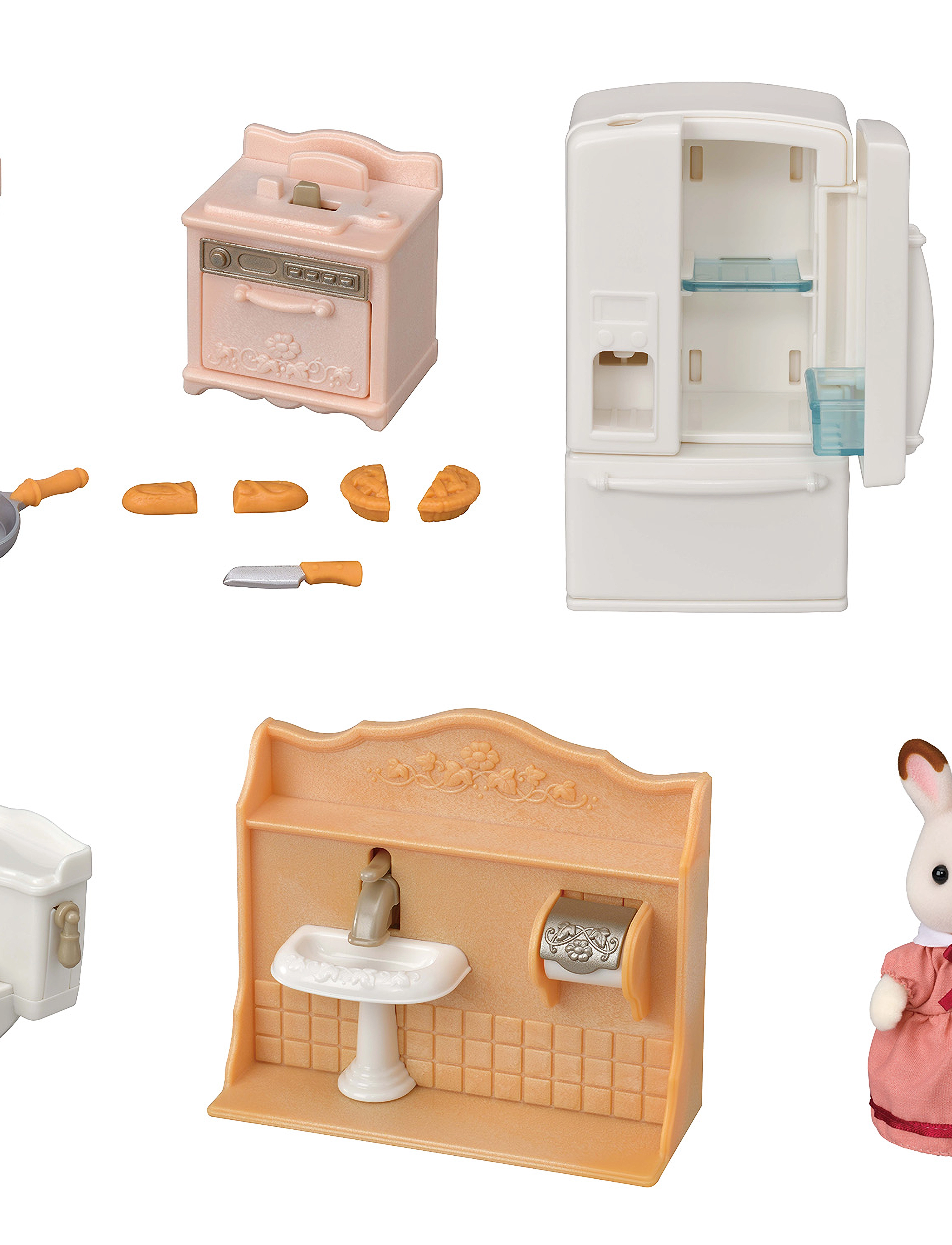 Sylvanian families - Playful Starter Furniture Set - leikfangasett & fígúrur - multicolor - 0