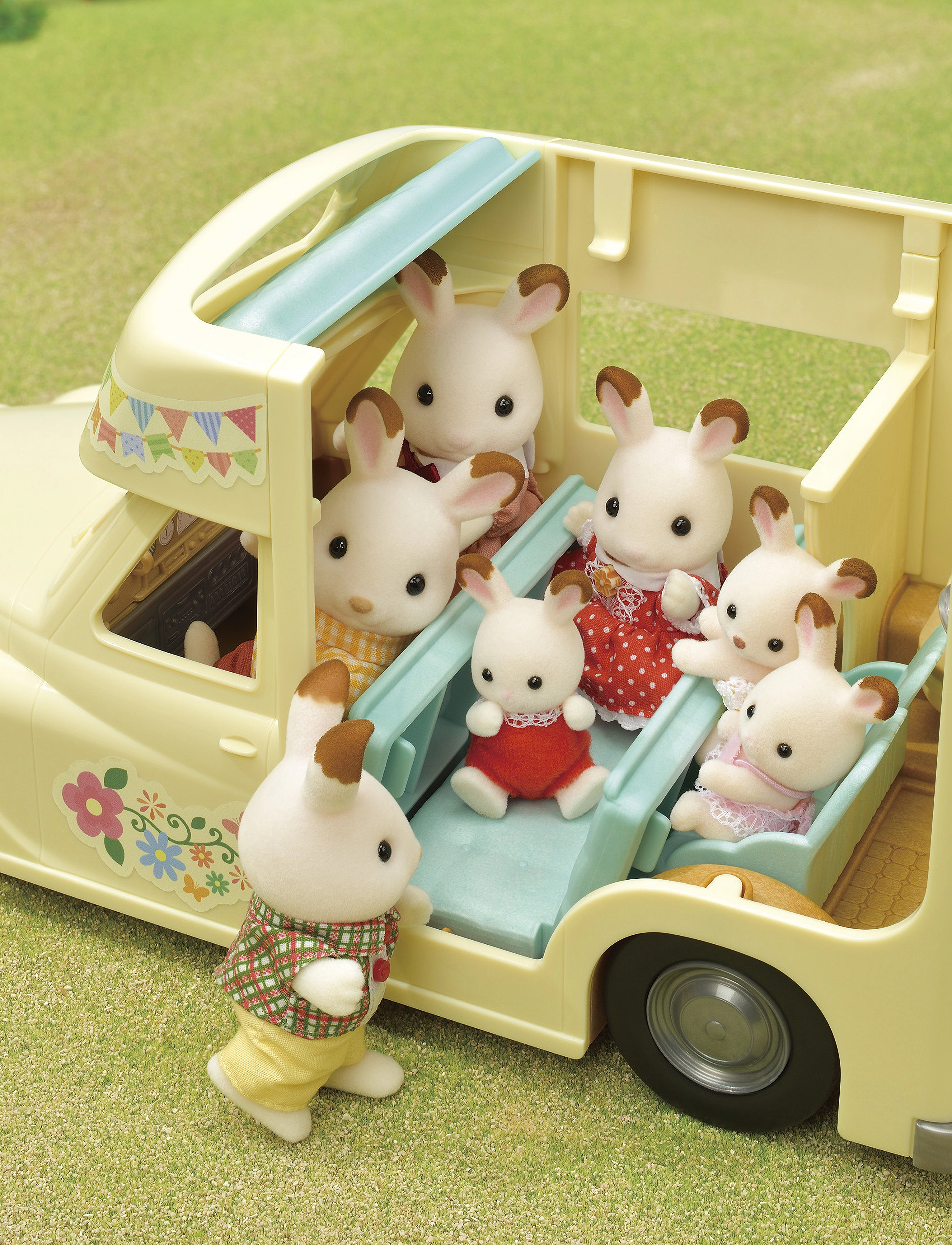 Sylvanian families - Family Campervan - legetøjsfigurer & sæt - multicolor - 4