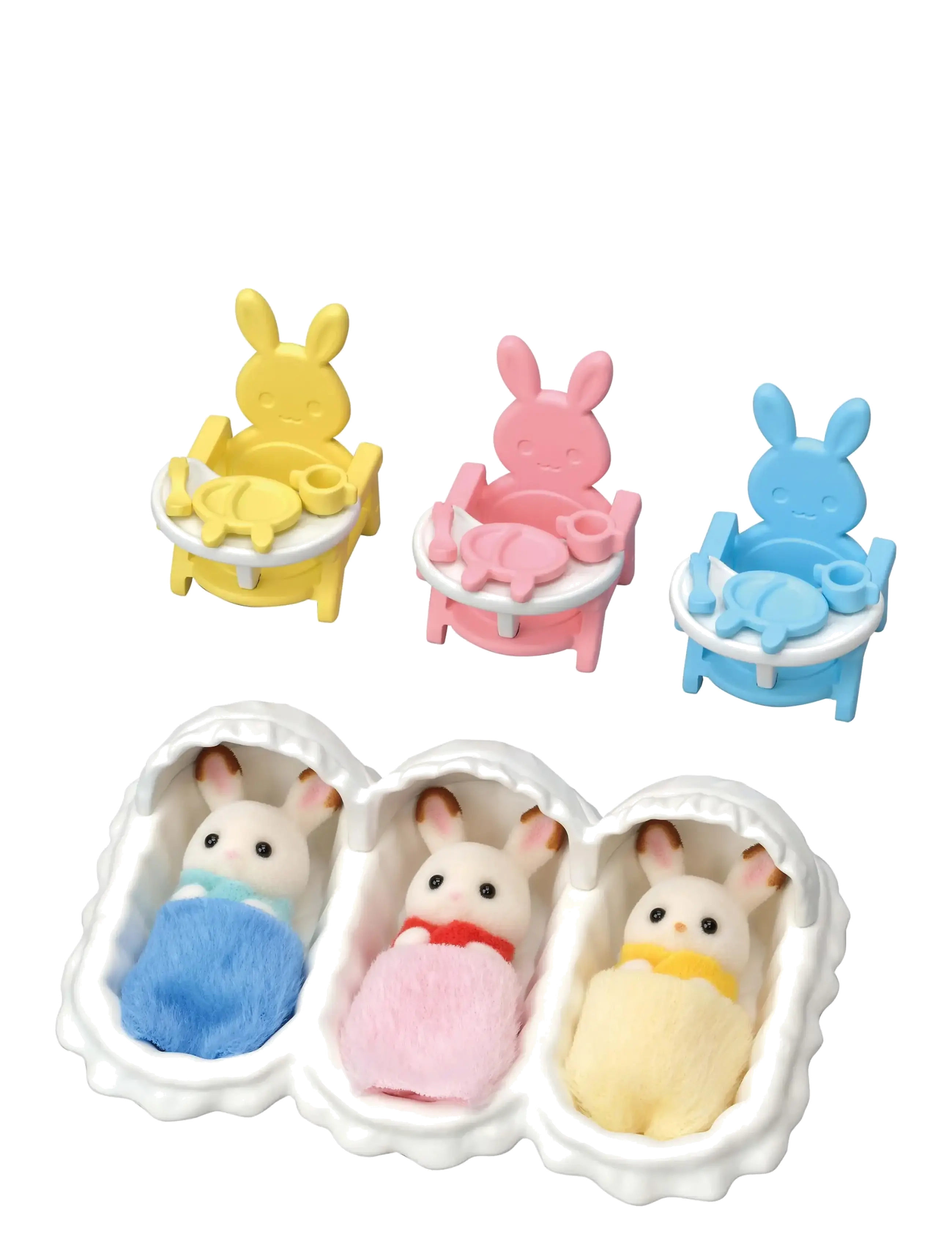 Sylvanian families - Triplets Care Set - legesæt - multicolor - 2