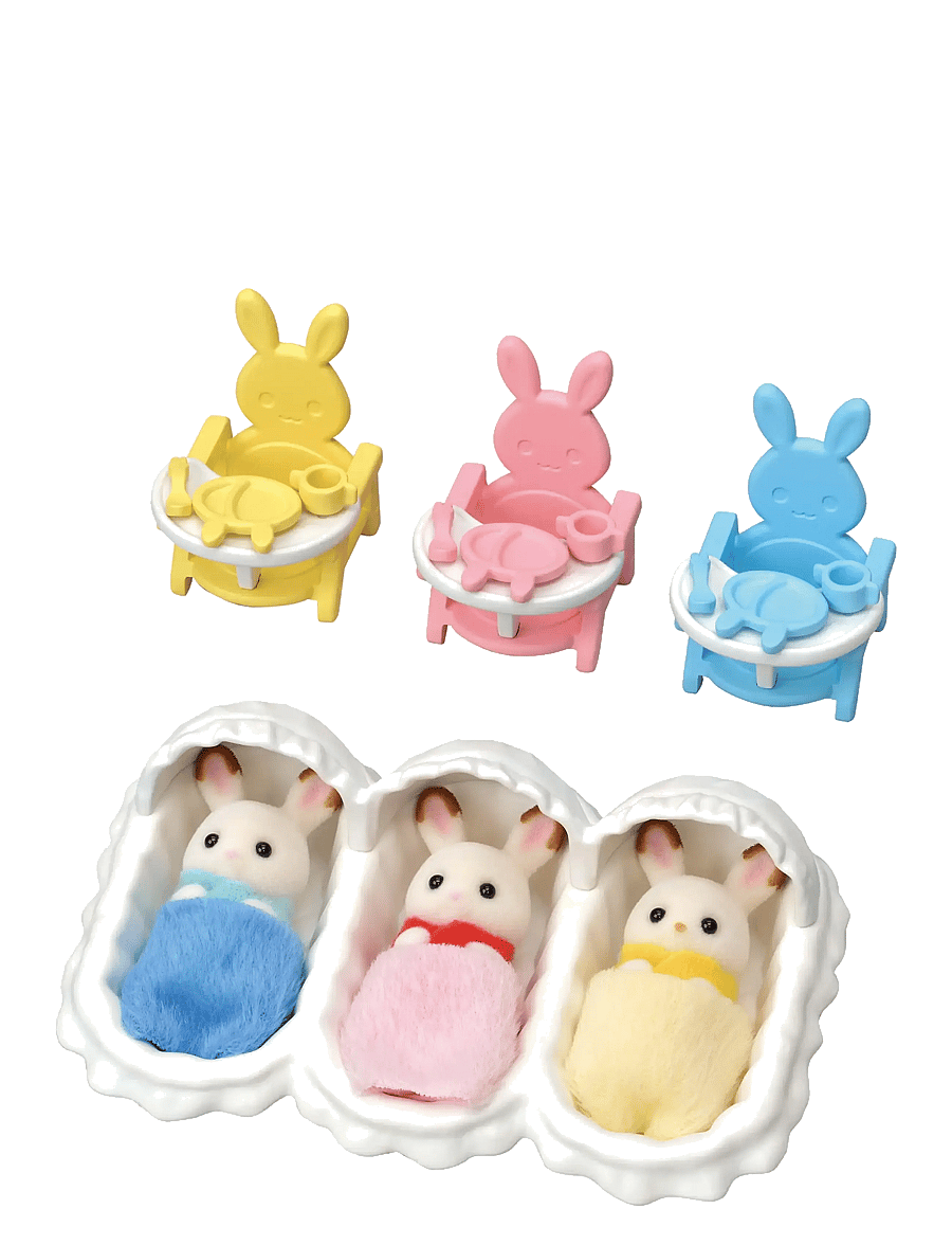 Sylvanian families - Triplets Care Set - legesæt - multicolor - 2