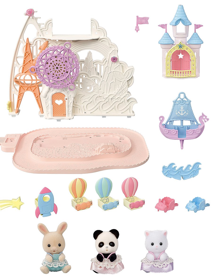 Sylvanian families - Baby Amusement Park - legesæt - multicolor - 3