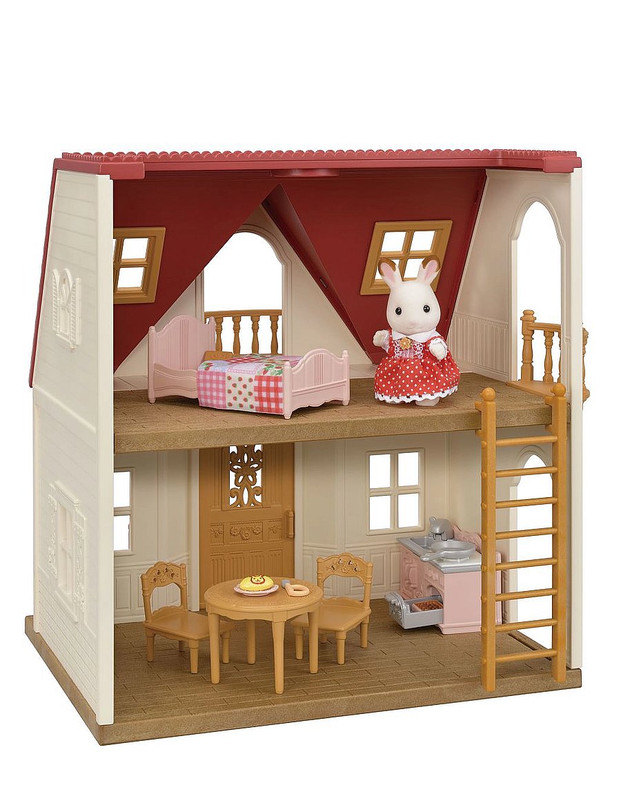 Sylvanian families - Red Roof Cosy Cottage - leikfangasett - multicolor - 0
