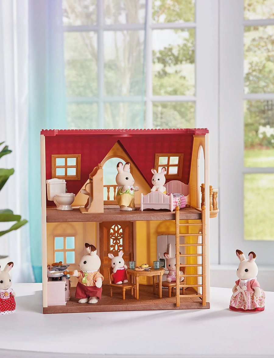 Sylvanian families - Red Roof Cosy Cottage - leikfangasett - multicolor - 3