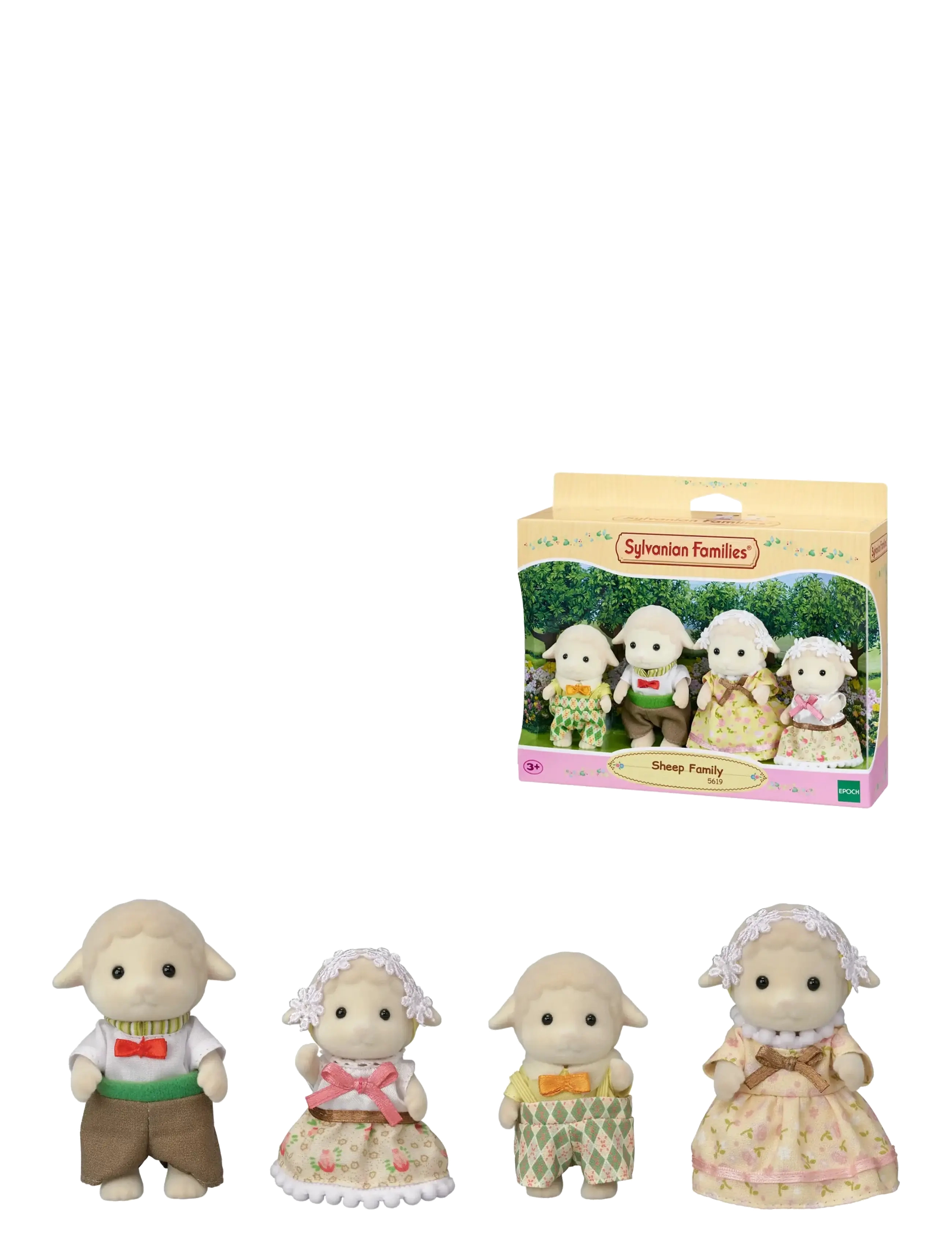 Sylvanian families - Sheep Family - legesæt - multicolor - 2