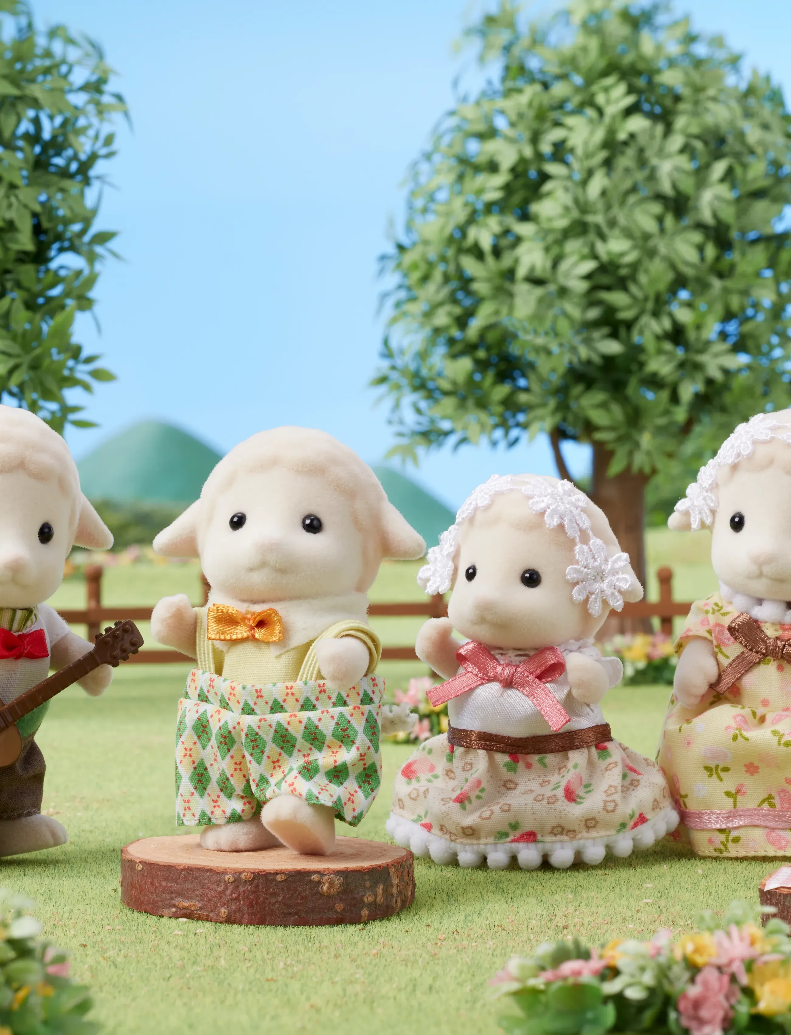 Sylvanian families - Sheep Family - legesæt - multicolor - 0
