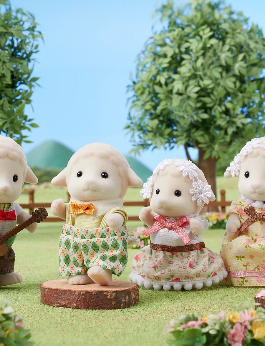 Sylvanian families - Sheep Family - legesæt - multicolor - 0
