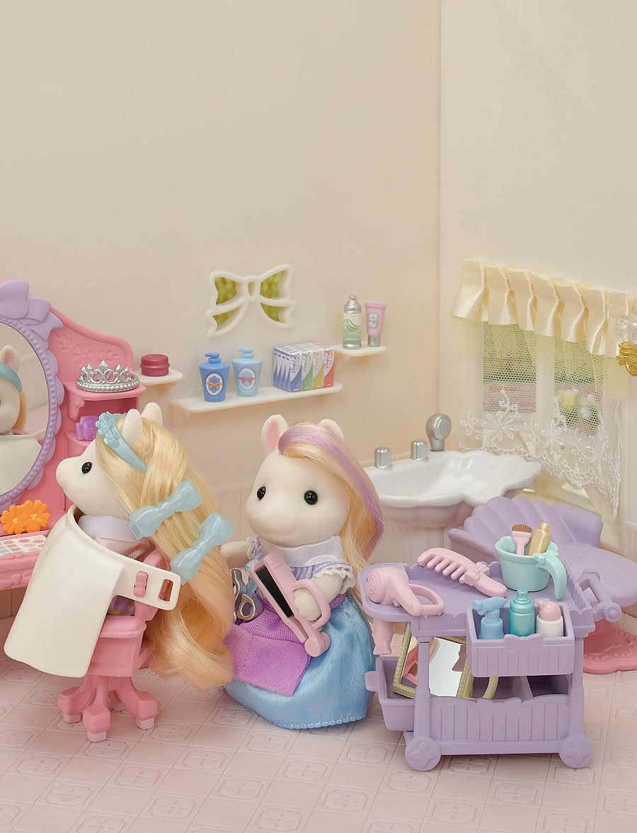 Sylvanian families - Pony´s Hair Stylist Set - legesæt - multicolor - 0