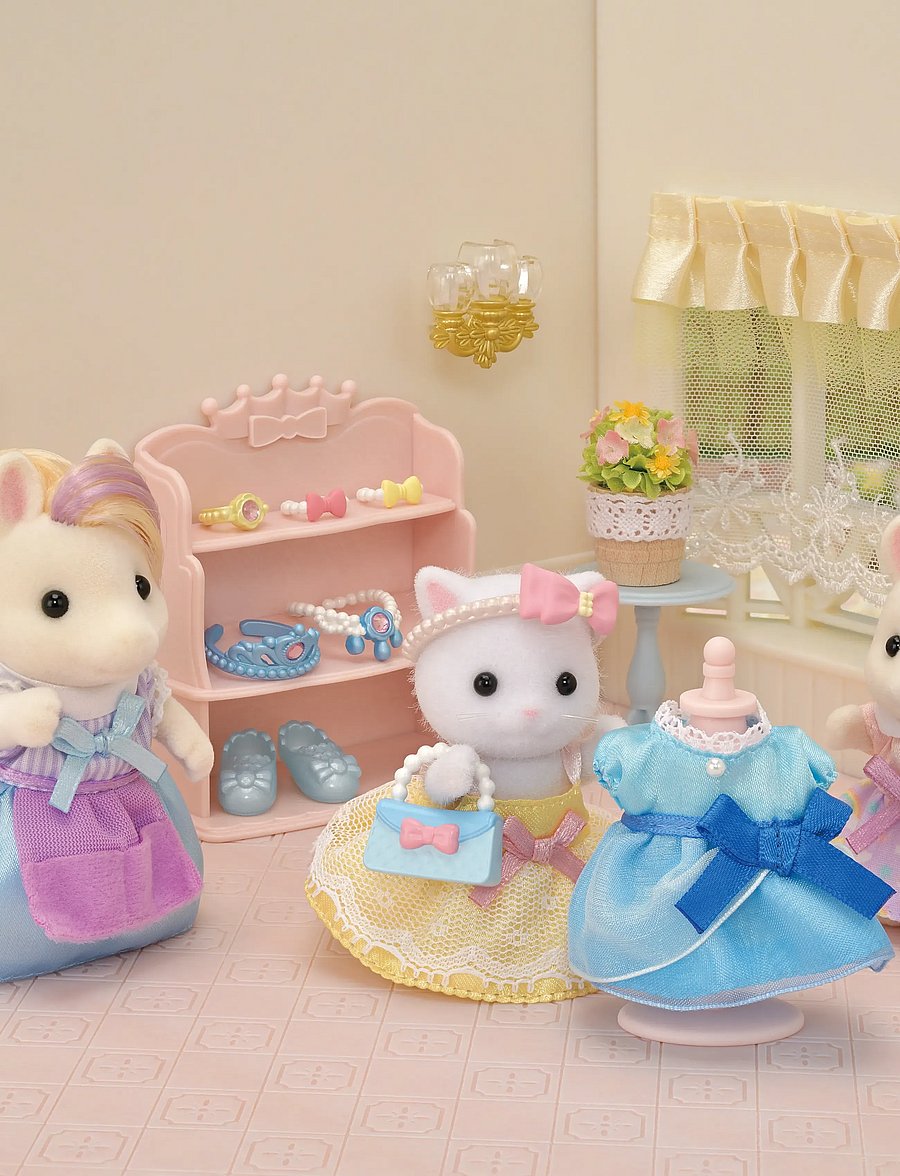 Sylvanian families - Princess Dress Up Set - legesæt - multicolor - 0