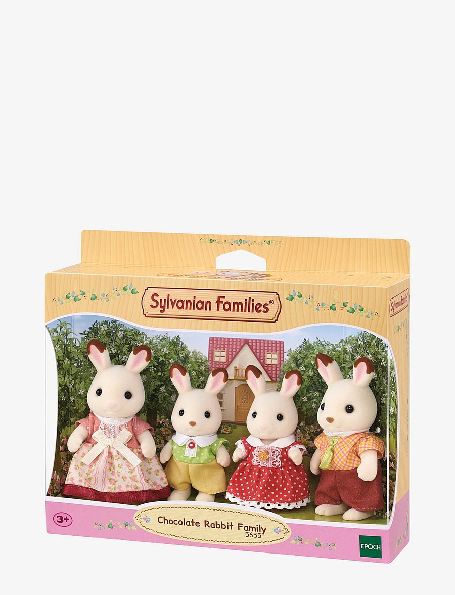 Sylvanian families - Chocolate Rabbit Family (New) - leikfangasett - multicolor - 0