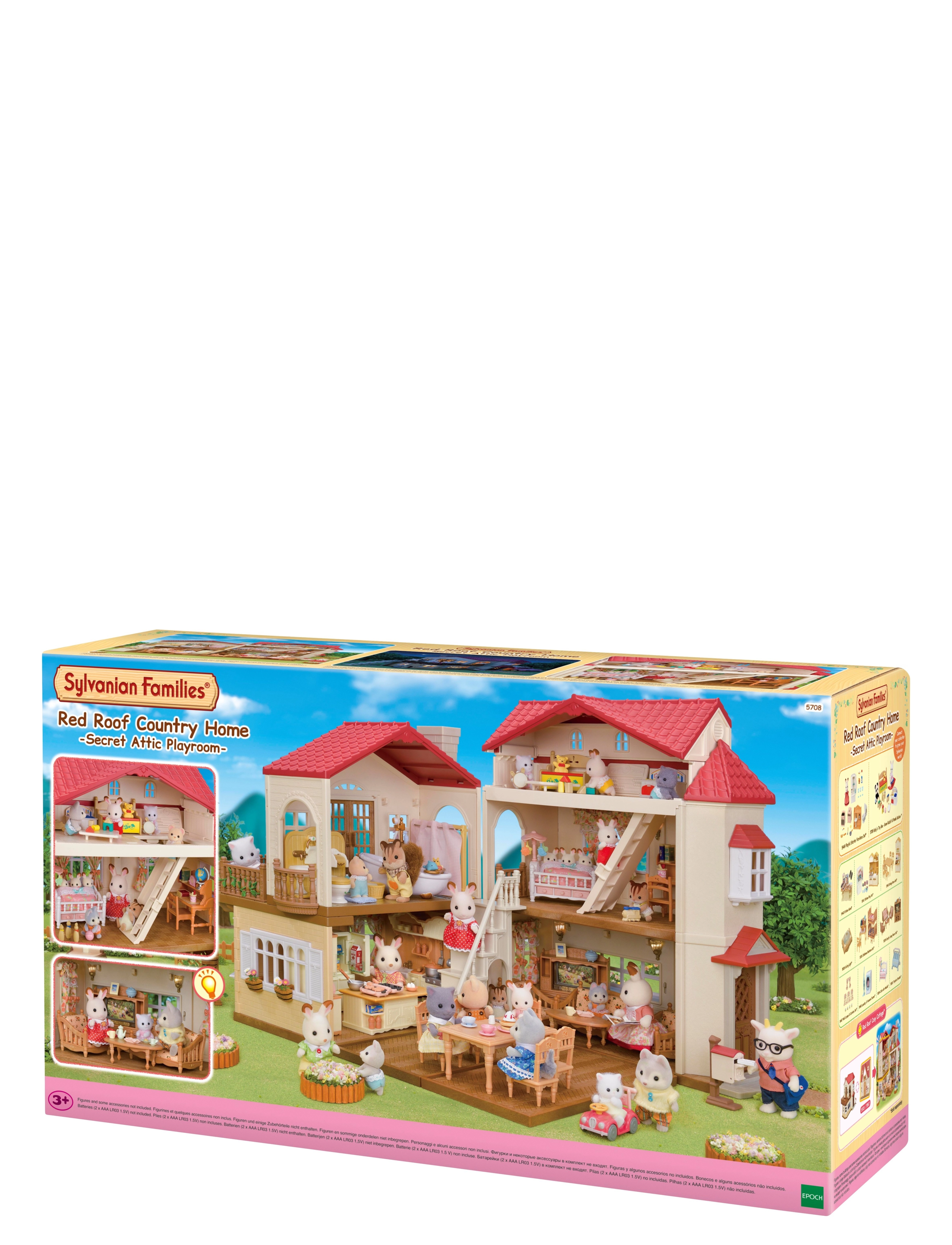 Sylvanian families Stora villan med hemlig vind - 4 for 3 - MIXED / multi
