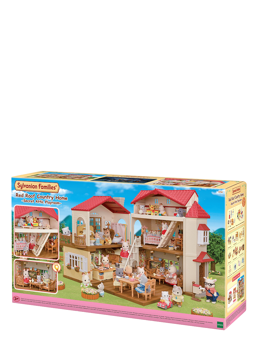 Sylvanian families - Red roof country home - dúkkuhús - mixed - 1