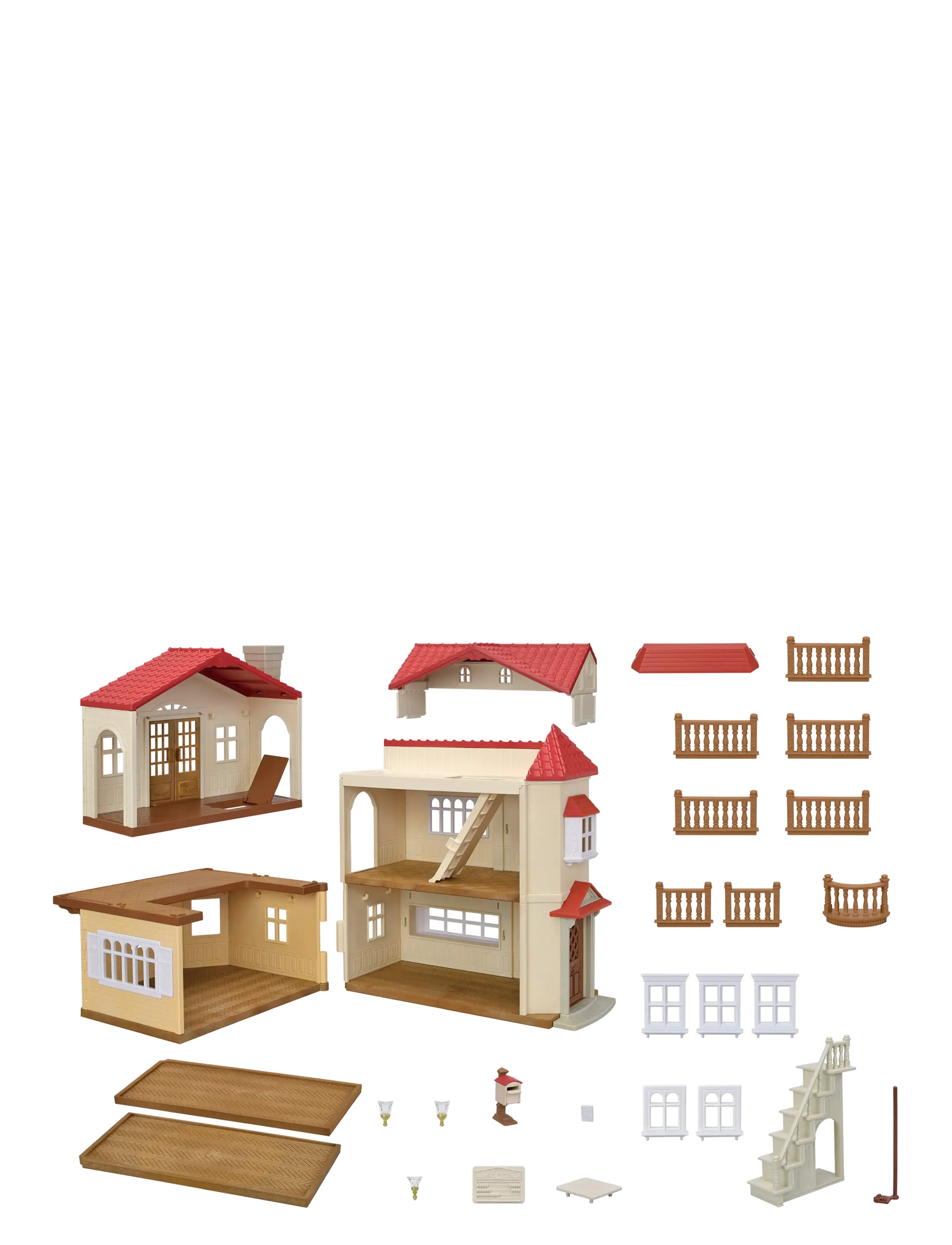 Sylvanian families - Stora villan med hemlig vind (exkl. möbler och figurer) - dockhus - mixed - 2