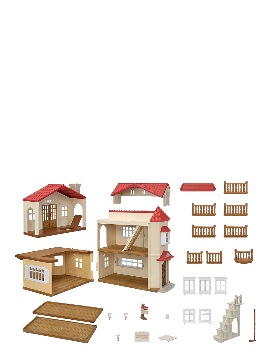Sylvanian families - Stora villan med hemlig vind (exkl. möbler och figurer) - dockhus - mixed - 2