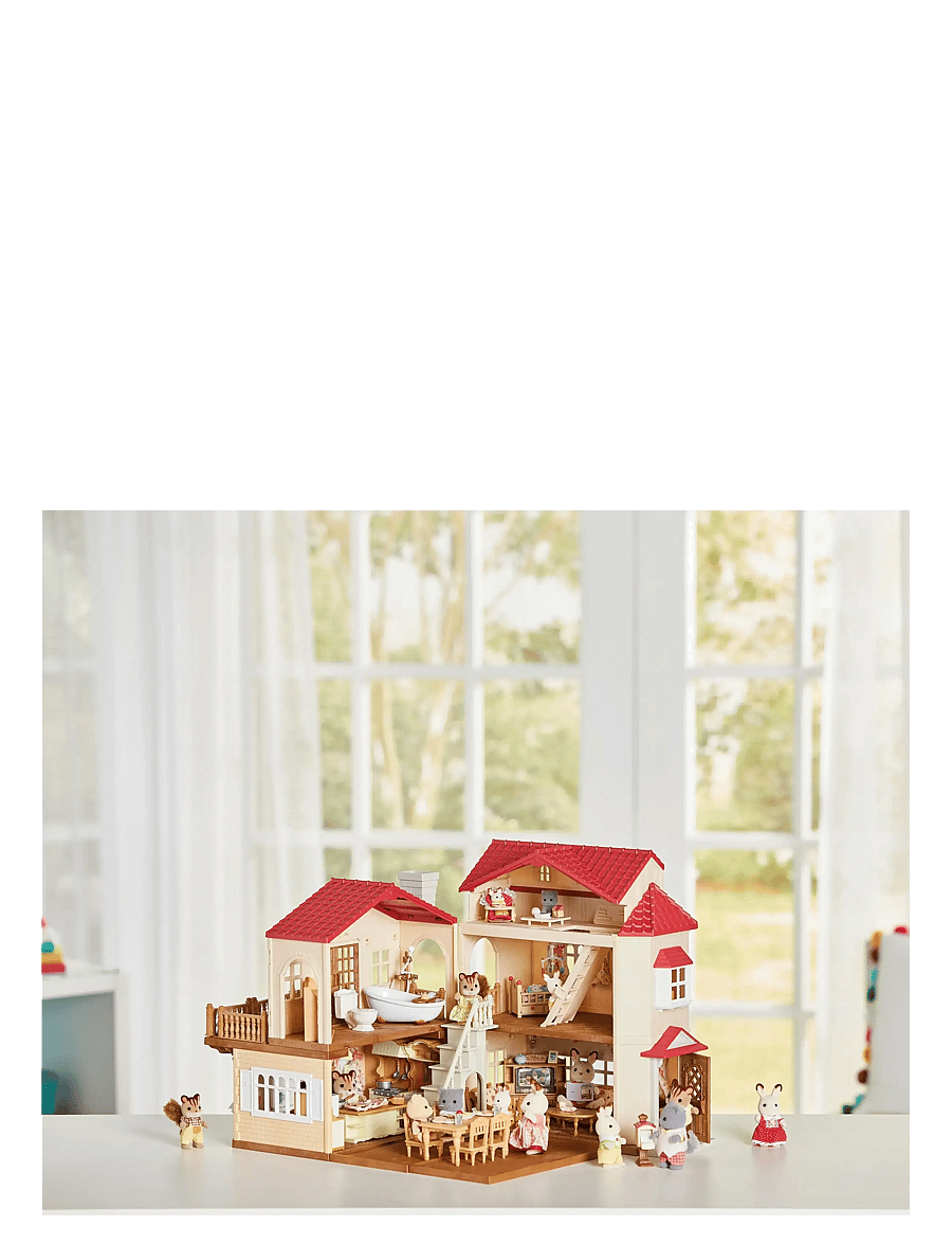 Sylvanian families - Stora villan med hemlig vind (exkl. möbler och figurer) - dockhus - mixed - 0