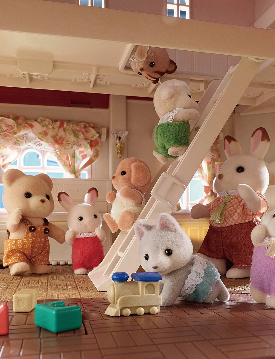 Sylvanian families - Red roof country home - dúkkuhús - mixed - 2