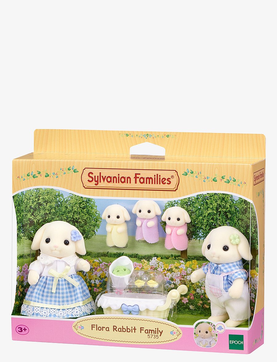 Sylvanian families - Flora Rabbit Family - leikfangasett - mixed - 0